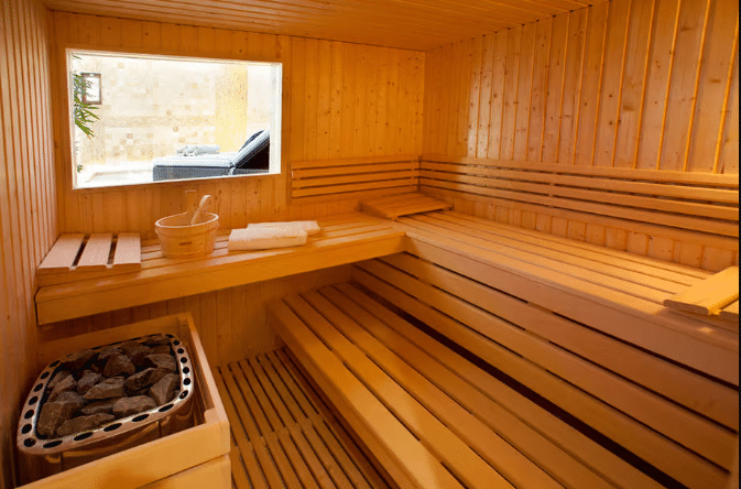 sauna traditionnel finlandais